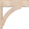 Ekena Millwork Thorton Block Smooth Outlooker, Douglas Fir, 7 1/2"W x 24"D x 24"H OUT08X24X24THR05SDF - alternate 3